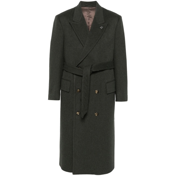 double-breasted coat