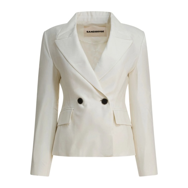 double-breasted pocket jacket