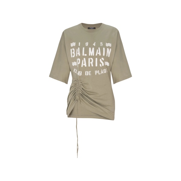 drawstring-detail T-shirt