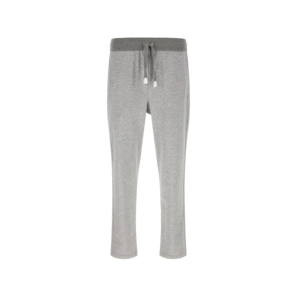 drawstring-elastic track pants