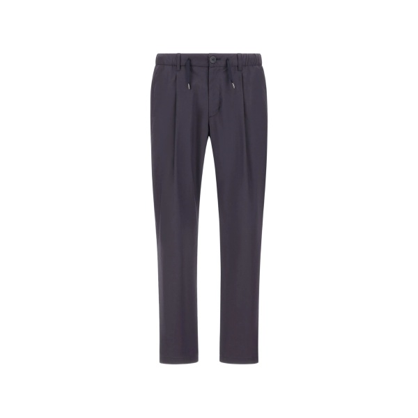 drawstring-fastening trousers