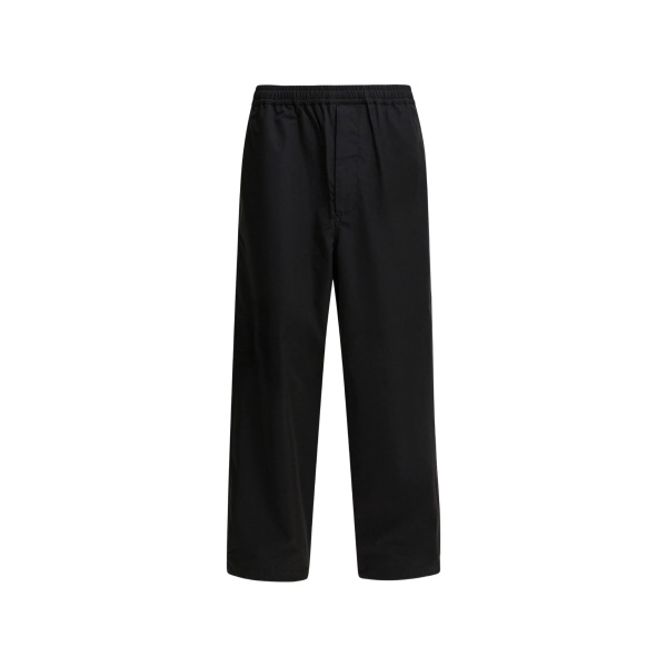 elasticated-waist trousers