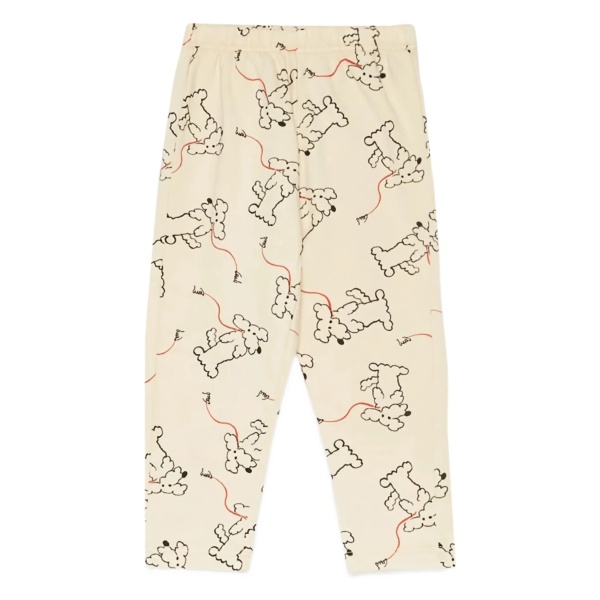 elasticated-waistband leggings