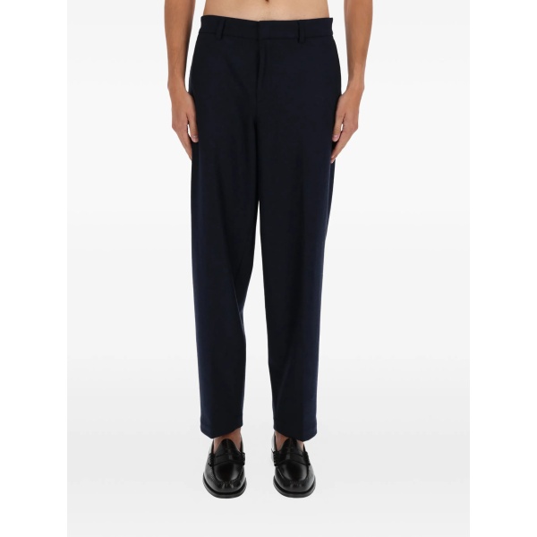 elasticated-waistband trousers