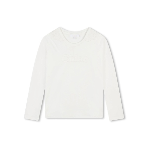 embroidered-logo cotton T-shirt