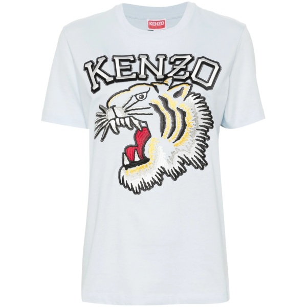 embroidered-logo cotton T-shirt