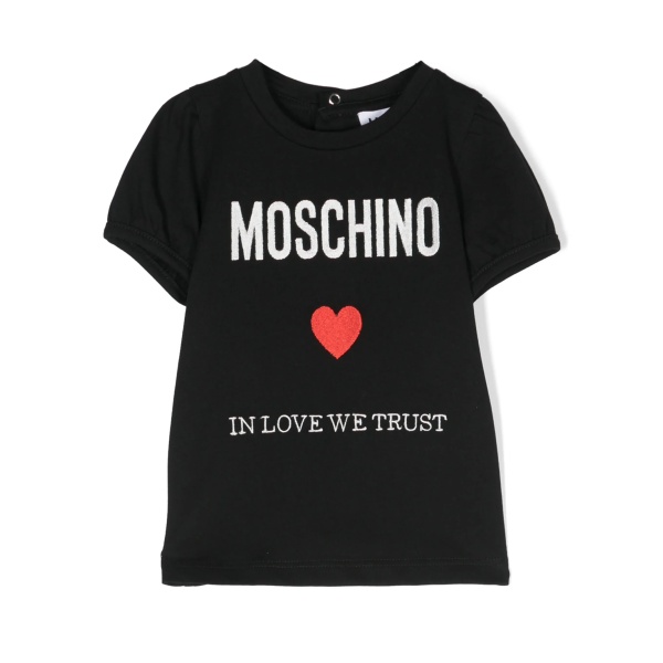 embroidered-logo cotton T-shirt