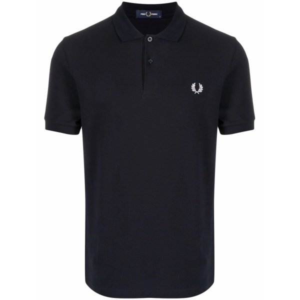 embroidered logo polo shirt