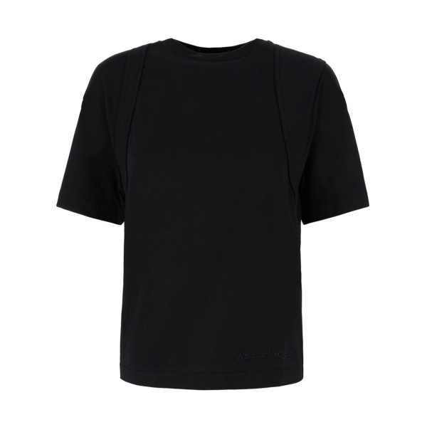 embroidered-logo t-shirt
