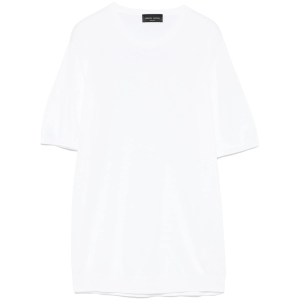fine-knit T-shirt