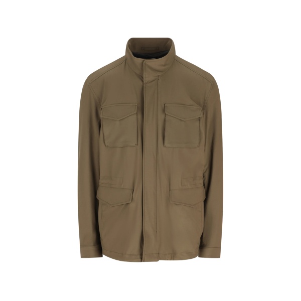 flap-pocket jacket