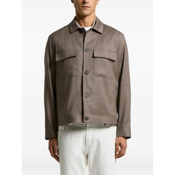 flap-pocket jacket