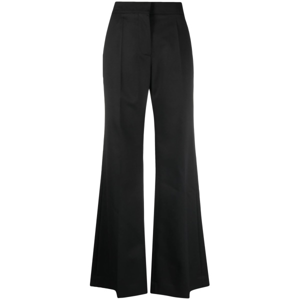 flared wool-mohair trousers
