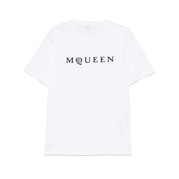 flocked-logo T-shirt