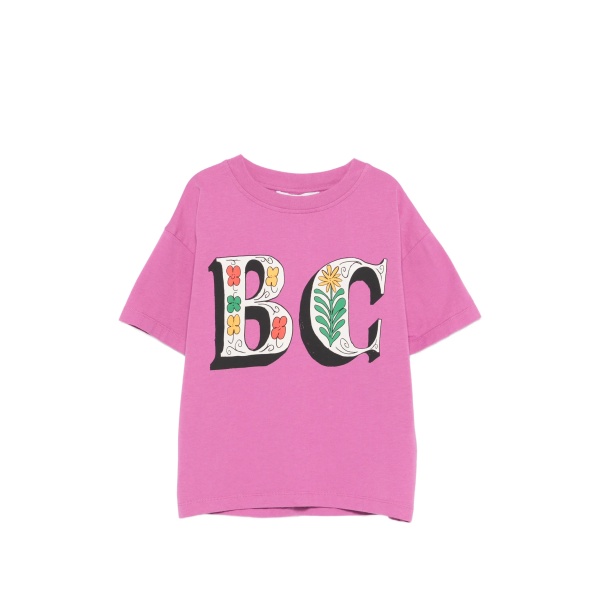 floral graphic T-shirt