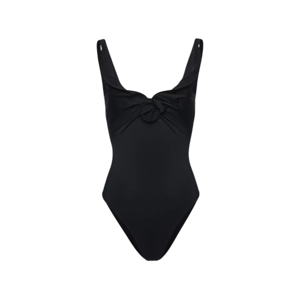 flower-detail swimsuit