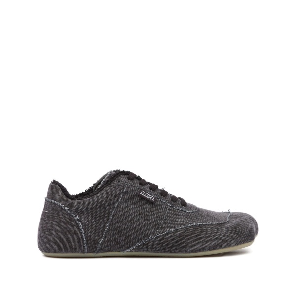frayed-trims sneakers