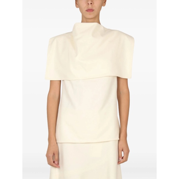 funnel-neck top