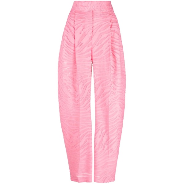Gary zebra-pattern trousers
