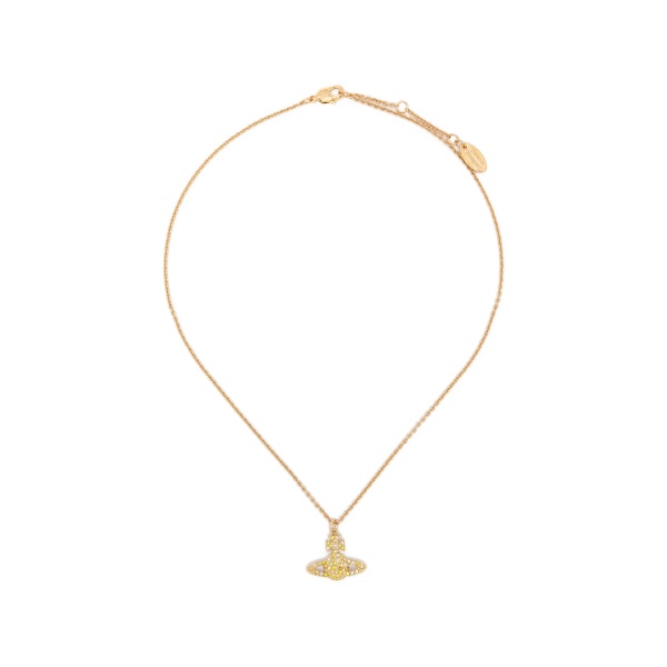 Grace Bas relief pendant necklace