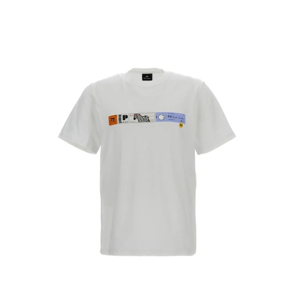 graphic-print crew-neck T-shirt