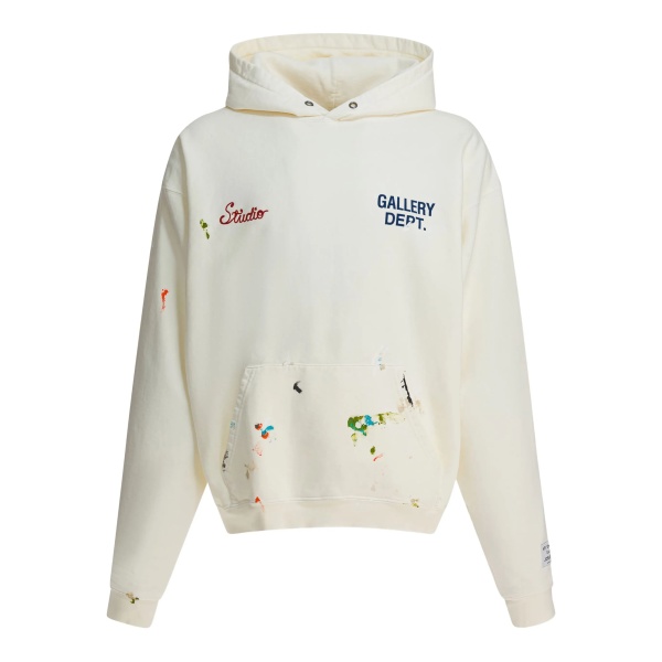 graphic-print hoodie
