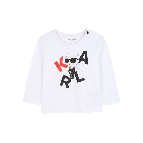 graphic-print long-sleeve T-shirt