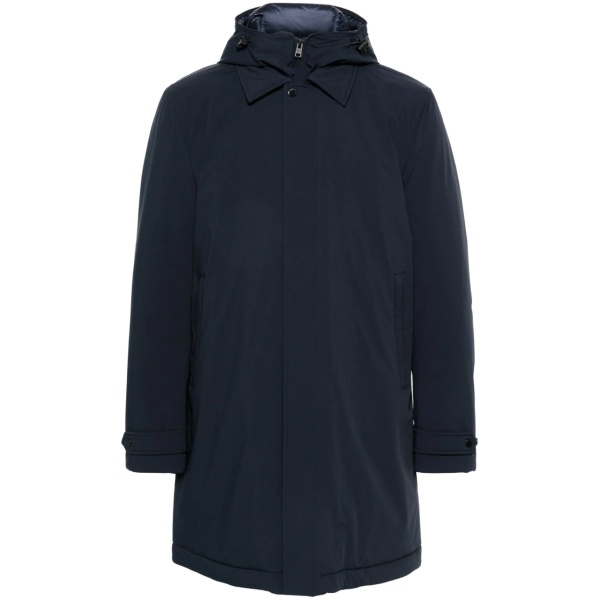 hooded coat