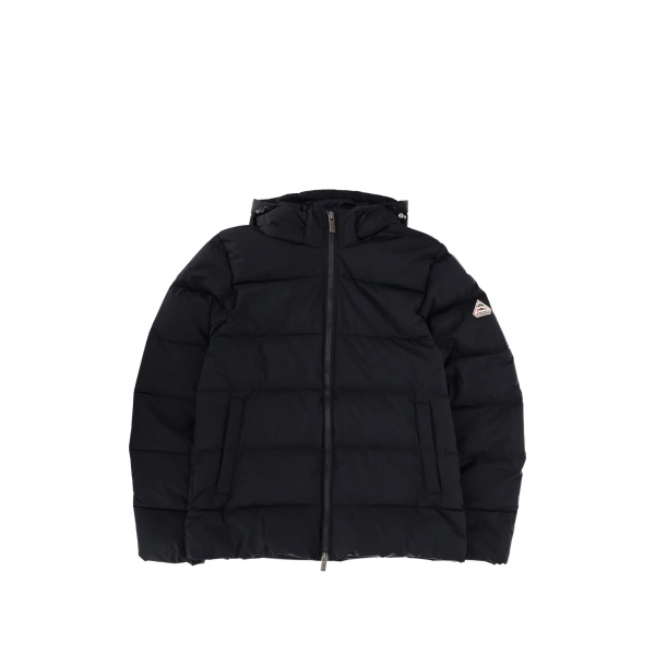 hooded padded jacket