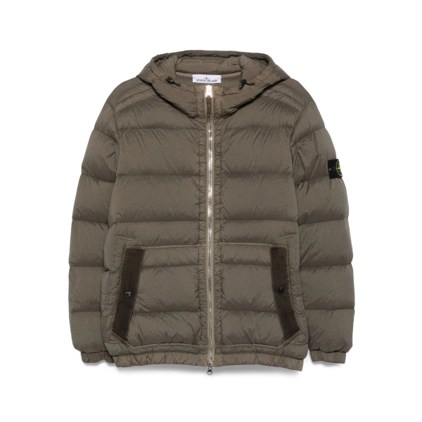 hooded padded jacket