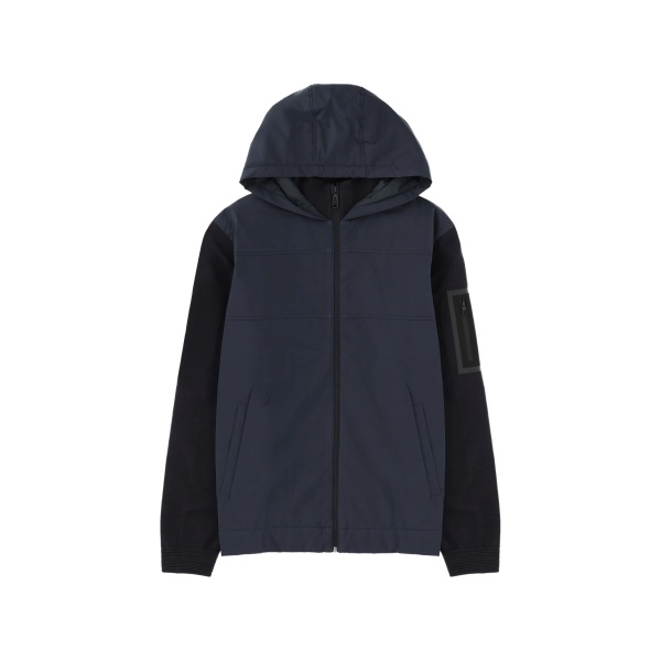 hooded zip jacket