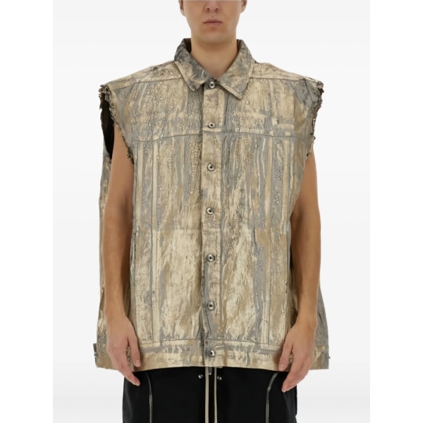Jumbo cotton gilet