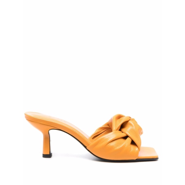 knot detail mules