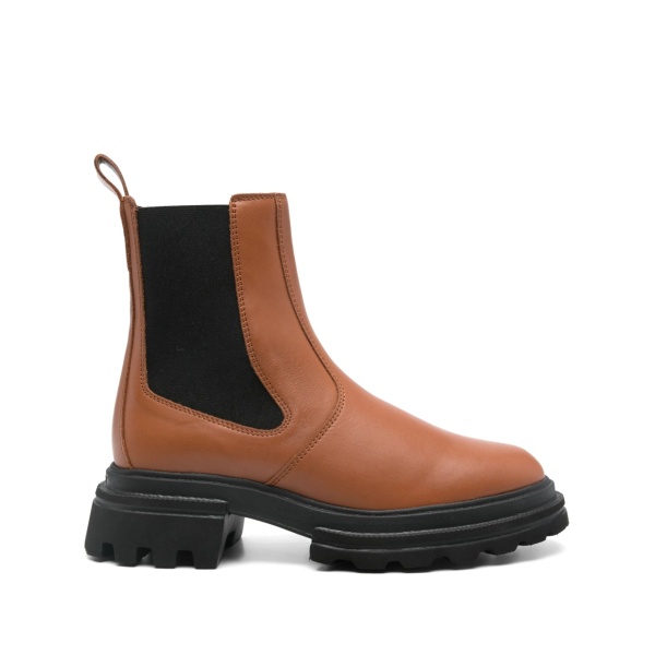 leather Chelsea boots