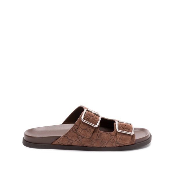leather slides