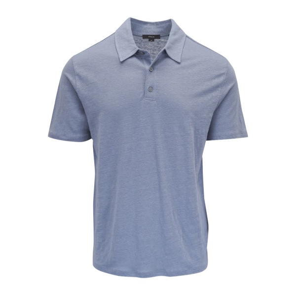 linen polo shirt