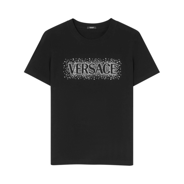 logo-embellished T-shirt