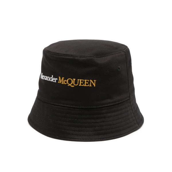 logo-embroidered bucket hat