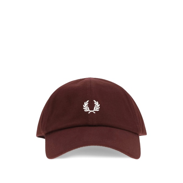 logo-embroidered cap