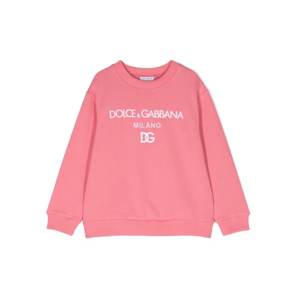 logo-embroidered cotton sweatshirt