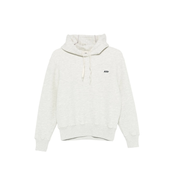 logo-embroidered hoodie