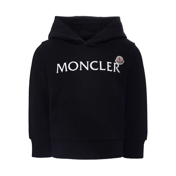 logo-embroidered hoodie