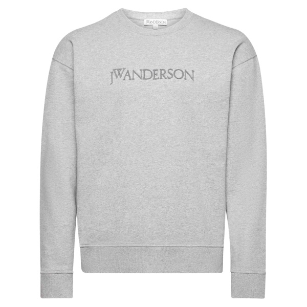logo-embroidered sweatshirt