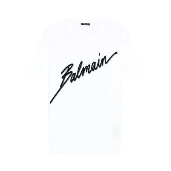 logo-embroidered T-shirt