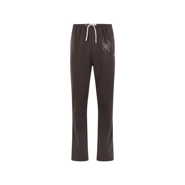 logo-embroidery track pants