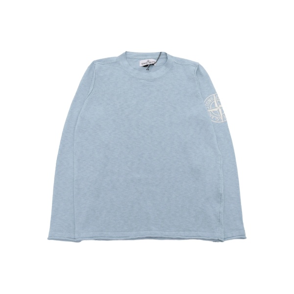 logo-patch long-sleeve sweatshirt