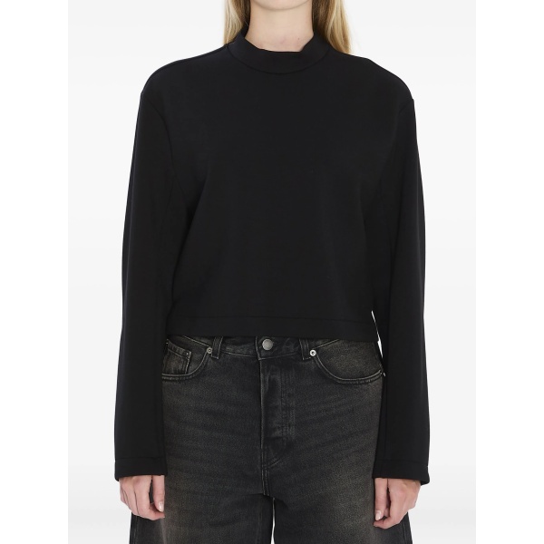 logo-patch long-sleeve sweatshirt