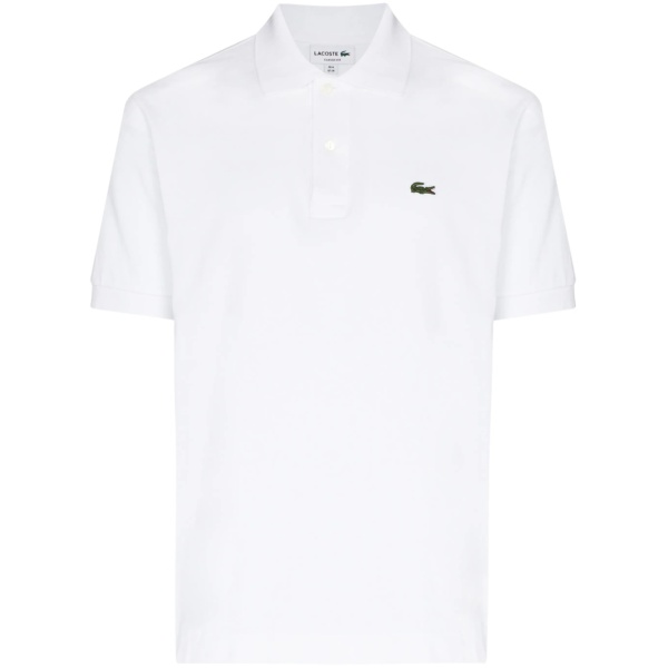 logo-patch short-sleeve polo shirt