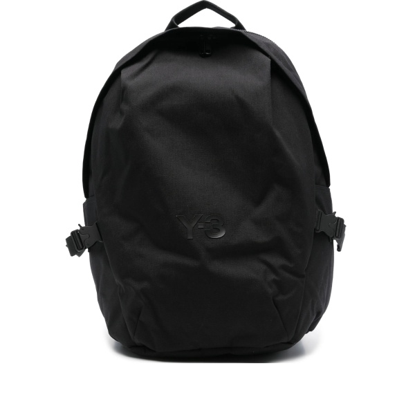logo-plaque backpack