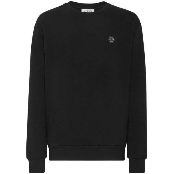 logo-print cotton sweatshirt